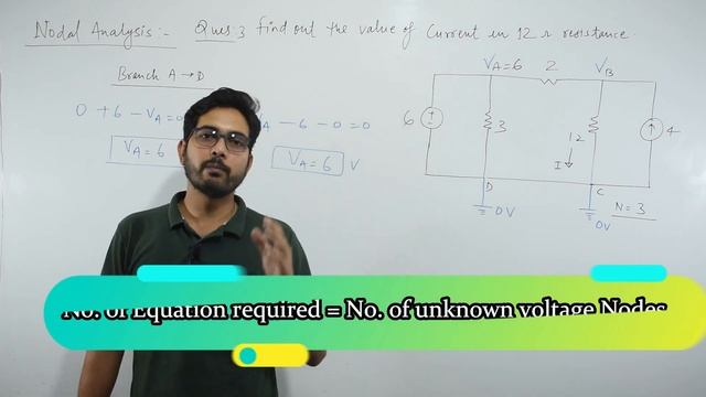 Problem-3 Nodal Analysis| Node Voltage Method| DC Circuit & Network Theorems| Electrical| Gate| IES смотреть онлайн