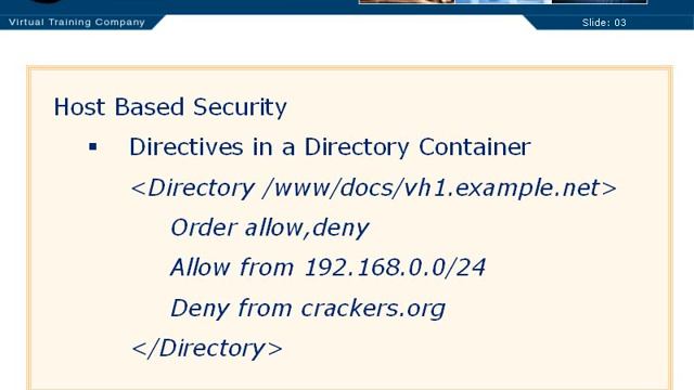 04 Limiting Access to an Apache Website смотреть онлайн