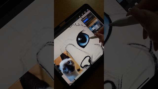 Рисую котика под приятную музыку смотреть онлайн