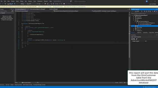 create and export devexpress report on winforms with C# and visual studio 2019 смотреть онлайн