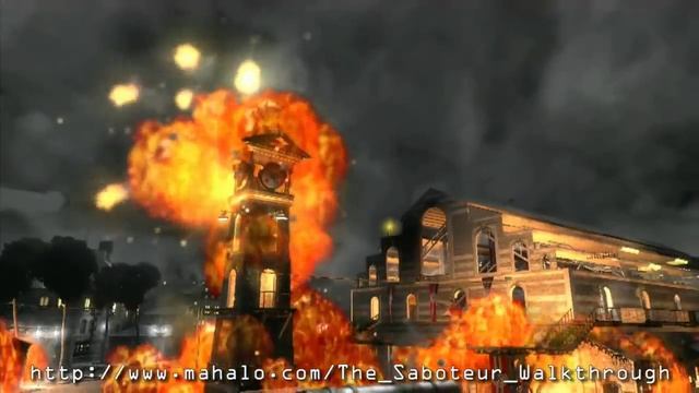 The Saboteur Walkthrough - Act 1 - Mission 1: Slaughterhouse Part 3 смотреть онлайн