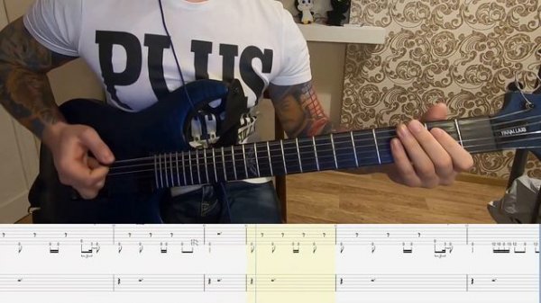 Cyberpunk 2077 - Chippin in 2018 (2022) Kerry Eurodyne version. Guitar cover with tabs