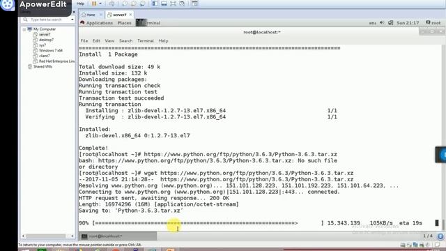how to install python latest version 3.6 in linux in hindi смотреть онлайн