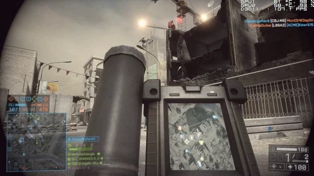 MSI GTX 970 SLI 1440p BattleField 4 benchmark. ULTRA SETTINGS смотреть онлайн