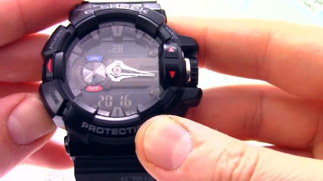 Часы Casio G-SHOCK GBA-400-1A [GBA-400-1AER] - Инструкция, как настроить от PresidentWatches.Ru смотреть онлайн