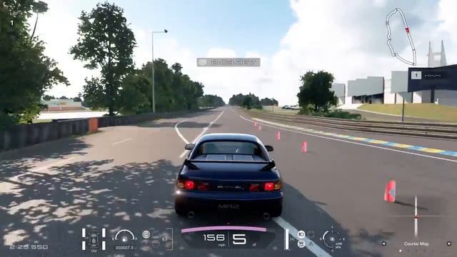 GT Sport: Stock '97 Toyota MR2 GT-S Top Speed Run смотреть онлайн