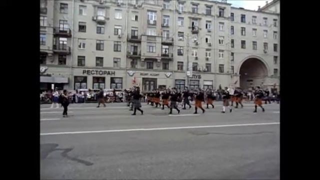 Ирландский оркестр волынок и барабанов на фестивале "Спасская башня" смотреть онлайн