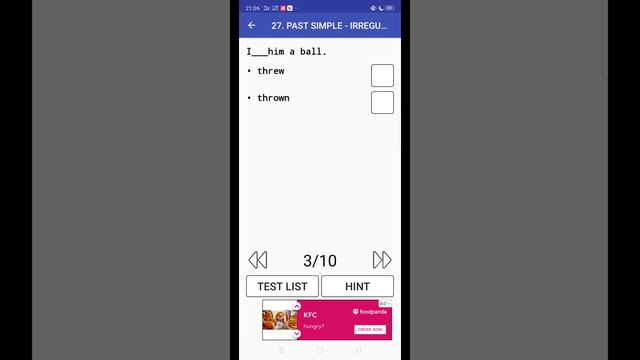 5555 English Test - Past Simple Part 1 смотреть онлайн