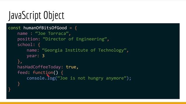 Bits of Good Bootcamp: JavaScript Crash Course смотреть онлайн