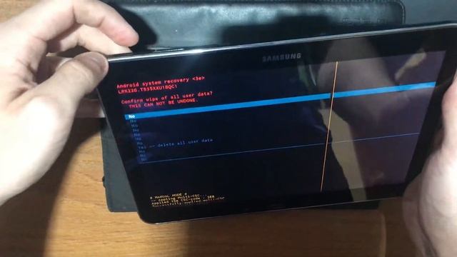 Samsung SM-T535 полный сброс | Samsung SM-T535 hard reset смотреть онлайн
