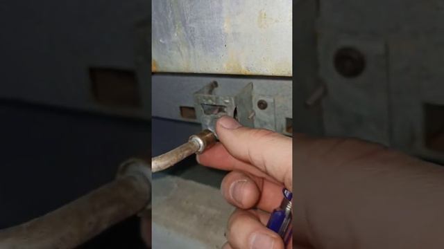 Газовая плита Дарина, переоборудование на природный газ, замена балкона на природный газ