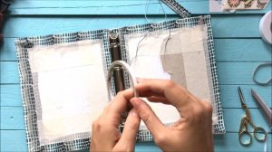 Оформление блокнота - закладка, резиночка и крепление для ручки / Как оформить блокнот внутри