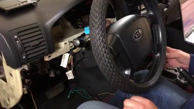 Настройка кнопки Start Stop Kia Sorento BL смотреть онлайн