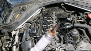 Замена пъезофорсунок M57 diesel, BMW X5 e70, X6 e71, e60, e65, дымит на холостом, воняет выхлоп