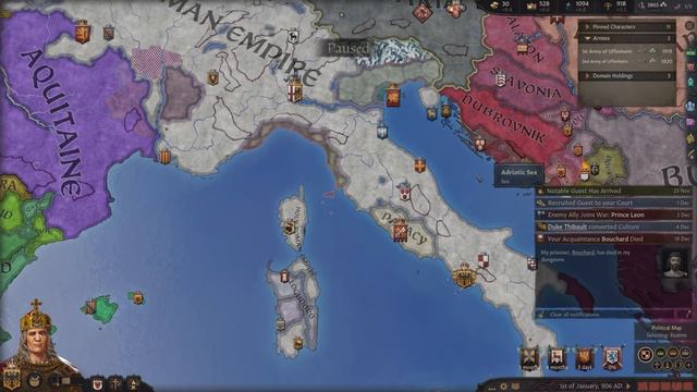 [6] Crusader Kings III Roleplay (Holy Roman Empire) - KAISER'S IMPERIAL CRUSADE TO UNITE EUROPE! смотреть онлайн