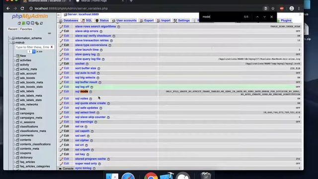 How to disable the only_full_group_by SQL mode смотреть онлайн
