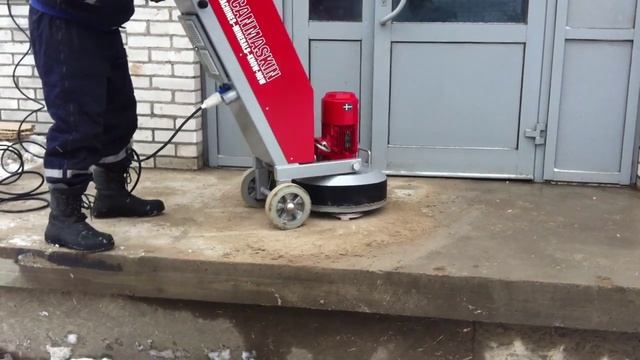 Шлифовка и выравнивание бетона смотреть онлайн