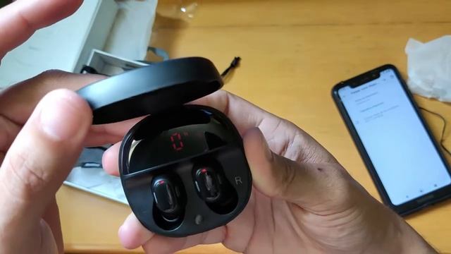 Unboxing do Fone Bluetooth Baseus WM01 PLUS (Ele tem visor digital) смотреть онлайн