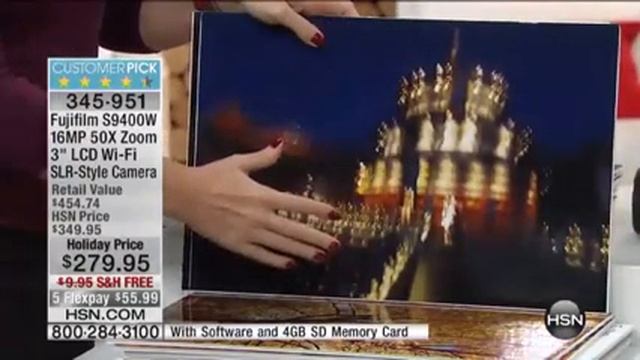 Fujifilm 16MP 50X Zoom WiFi SLRStyle Camera