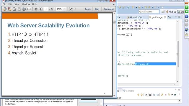 Servlet 3.0 Advanced (Topic #12: Java EE 6 Programming course from JPassion.com) смотреть онлайн