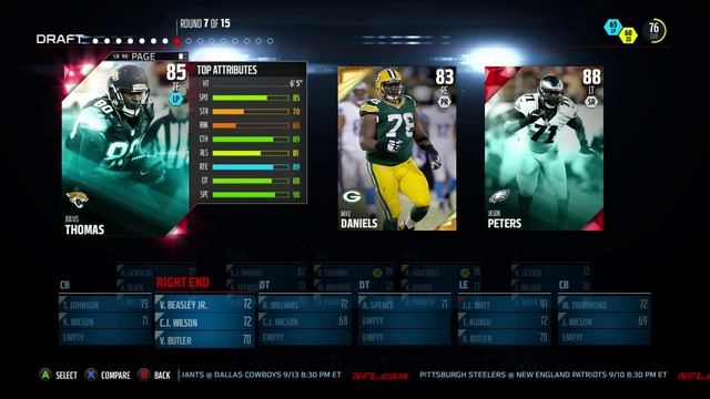Madden 16 Draft Champions | Amazing Elites! Horrible Draft... | Madden 16 Gameplay смотреть онлайн