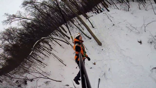 Прыжки с дерева 25м смотреть онлайн