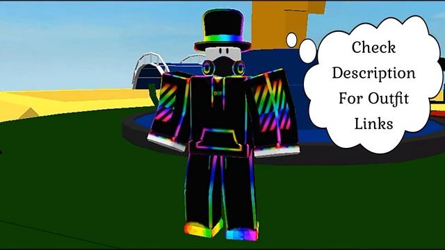 Rainbow Cartoony Boy v1 - Roblox New Outfit Ideas смотреть онлайн