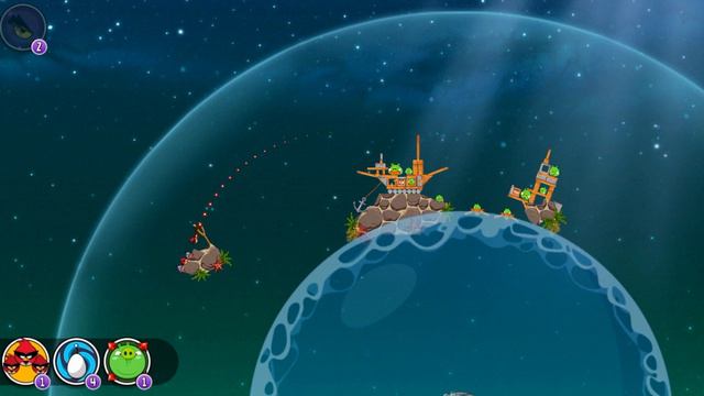 Angry Birds Space Gameplay Walkthrough ( part 11 ) смотреть онлайн