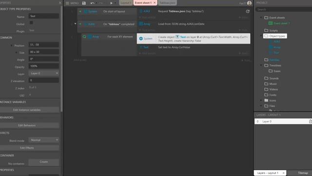 Tutoriel Array FR - Construct3 смотреть онлайн