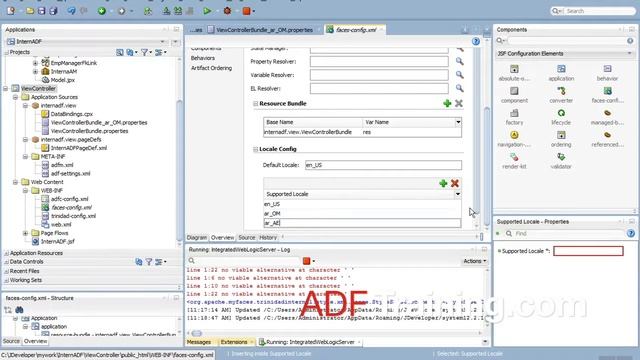 Multilingual App on Oracle ADF by www.cholanacademy.com смотреть онлайн