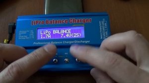 Imax B6, зарядка литиевых батарей, балансировка