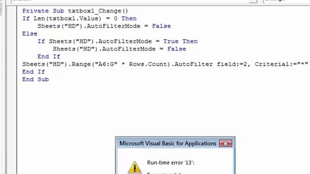 Tim kiem bang VBA - textbox Excel смотреть онлайн