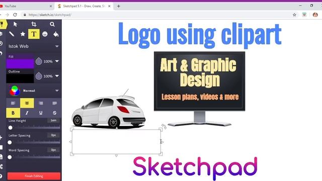 Logo & Clipart in Sketchpad смотреть онлайн