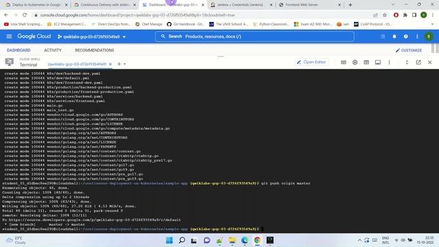 Continuous Delivery with Jenkins in Kubernetes Engine | Qwiklabs [GSP051] [NEW] смотреть онлайн