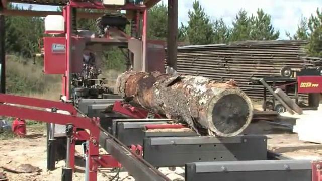 TimberKing Sawmill B-20 Owner Rod Wilcox смотреть онлайн