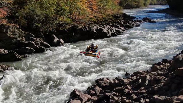 рафтинг Адыгея - тренировка команды школы №7 смотреть онлайн