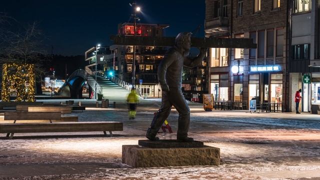Timelapse Fredrikstad & Gamlebyen, Winter in Norway, 4k смотреть онлайн