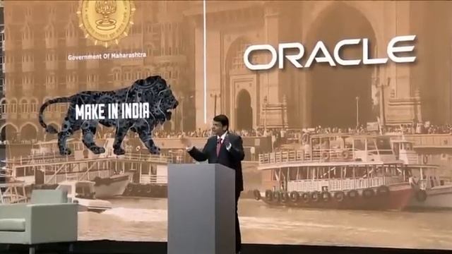 CM Devendra Fadnavis & Oracle CEO Safra Catz sign MoU at Oracle Open World смотреть онлайн