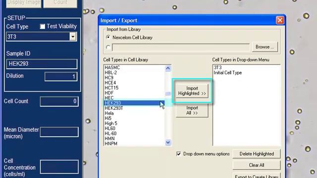 How to Import Cell Types on Cellometer Automated Cell Counters смотреть онлайн