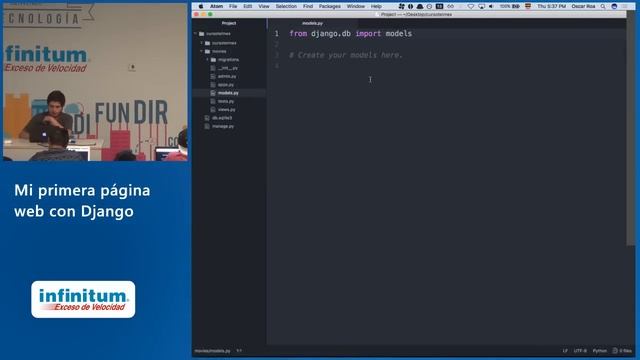 Mi primera página web con Django - Sesión 1 смотреть онлайн