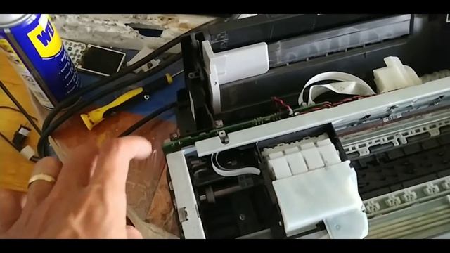 Epson L110 paper jam | blinking lights смотреть онлайн