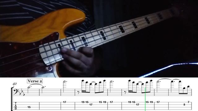Queen - We Are The Champions (Bass Cover with Tabs) смотреть онлайн