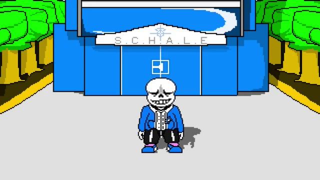 [Undertale × Blue Archive] sensei!sans Phase1.5 - Luminous Determination [Animation] смотреть онлайн