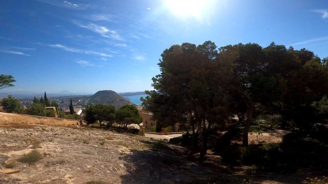 Castle Santa Barbara. Alicante. Spain/ Крепость Санта Барбара в Аликанте. Испания