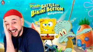 ГУБКА РОБ КВАДРАТНЫЕ ШТАНЫ! ИГРА SPONGE BOB: BATTLE FOR BIKINI BOTTOM REHYDRATED! TOP ROB ОБЗОР!
