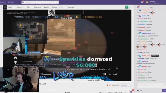 CIEGO, SORDO y te revienta al CSGO | BEST of L00p, una HISTORIA DE SUPERACIÓN смотреть онлайн