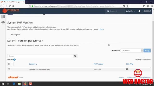 How To Change PHP Version in cPanel | cPanel bangla Tutorial смотреть онлайн