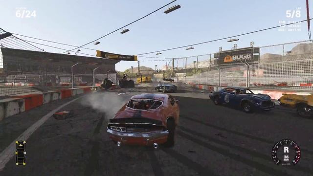 Next Car Game Wreckfest - Race Figure 8 смотреть онлайн