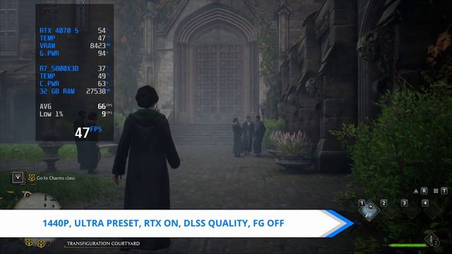 New 4070 Super In HOGWARTS LEGACY - 2024 | 4K - 1440P - 1080P | RTX - DLSS3