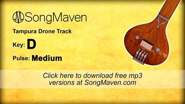 Tampura Drone, Key of D, Medium Pulse смотреть онлайн
